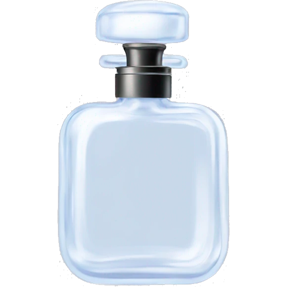 aesthetic clear perfume bottle emoji