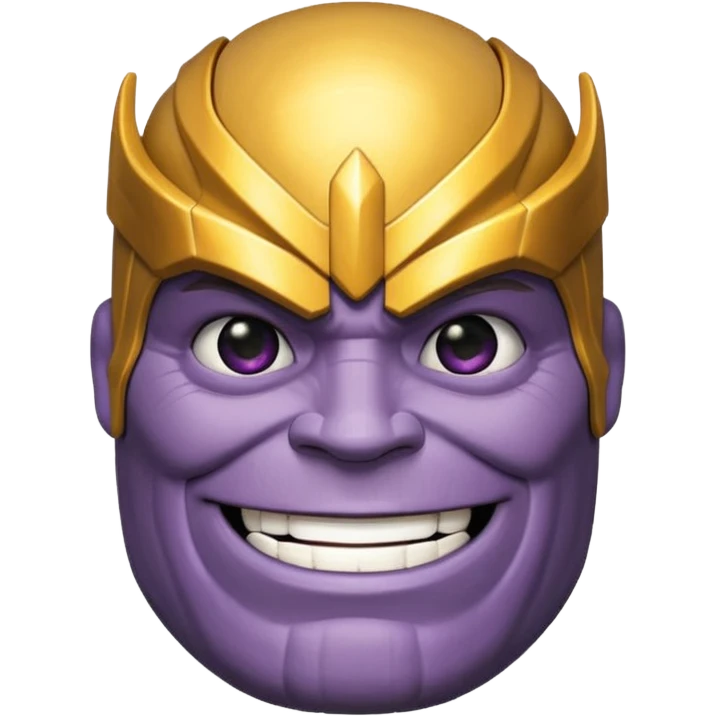 thanos zesty smile emoji
