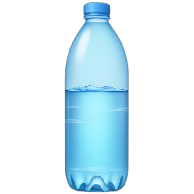Bottle of water emoji