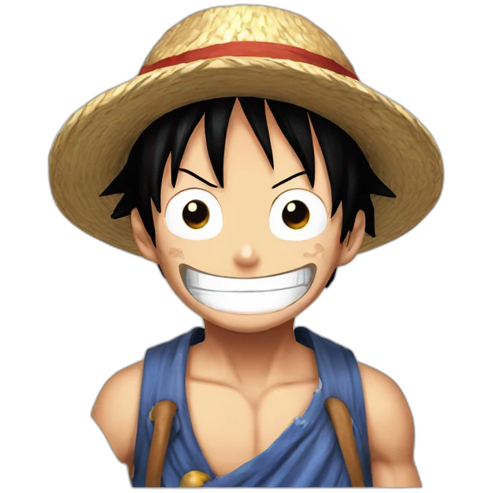 One piece luffy emoji