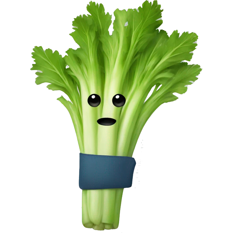 celery with clothes  emoji