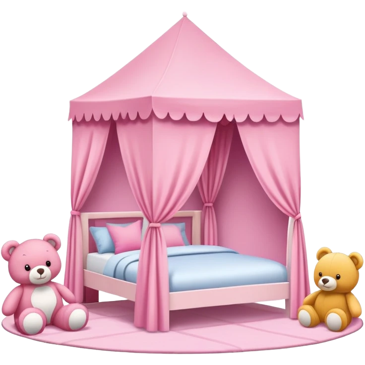 Little girls’s bedroom emoji