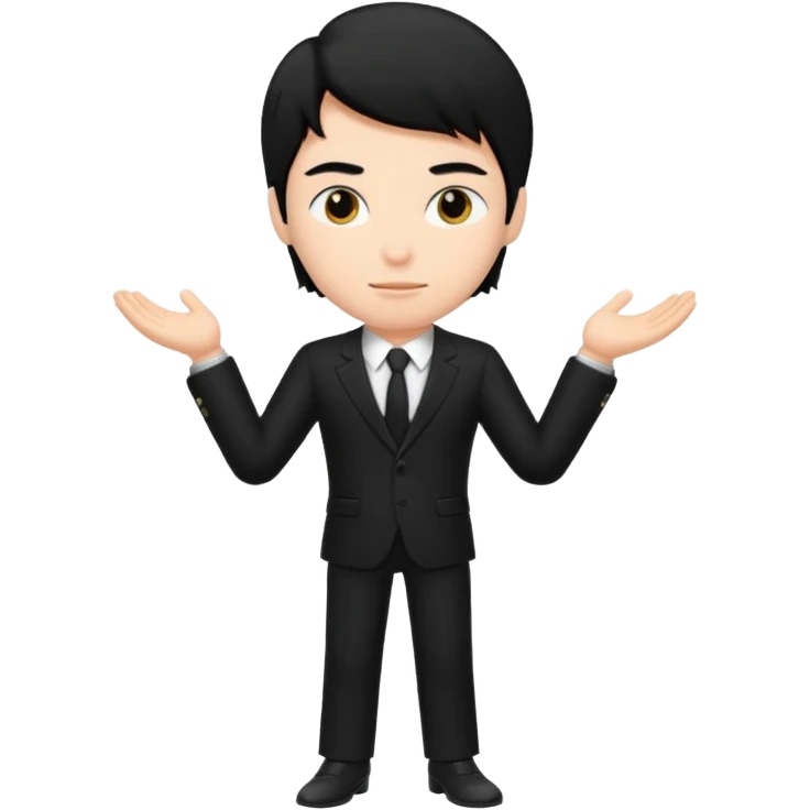 black trump emoji