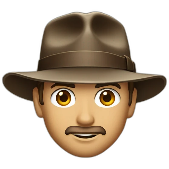 Indiana Jones dedo arriba emoji