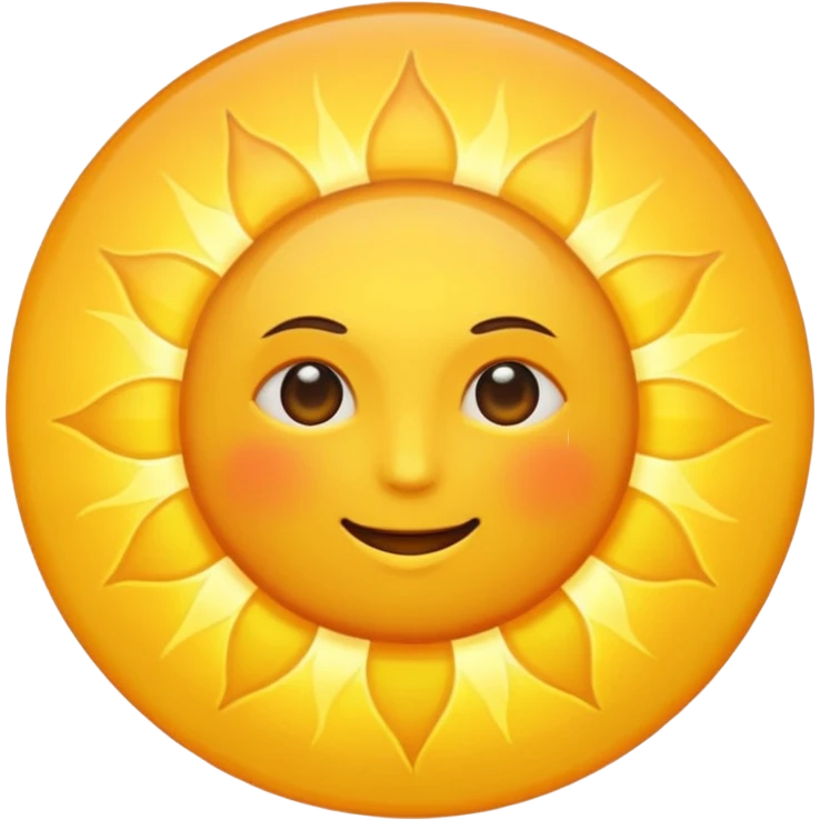 No it looks like a sun  emoji