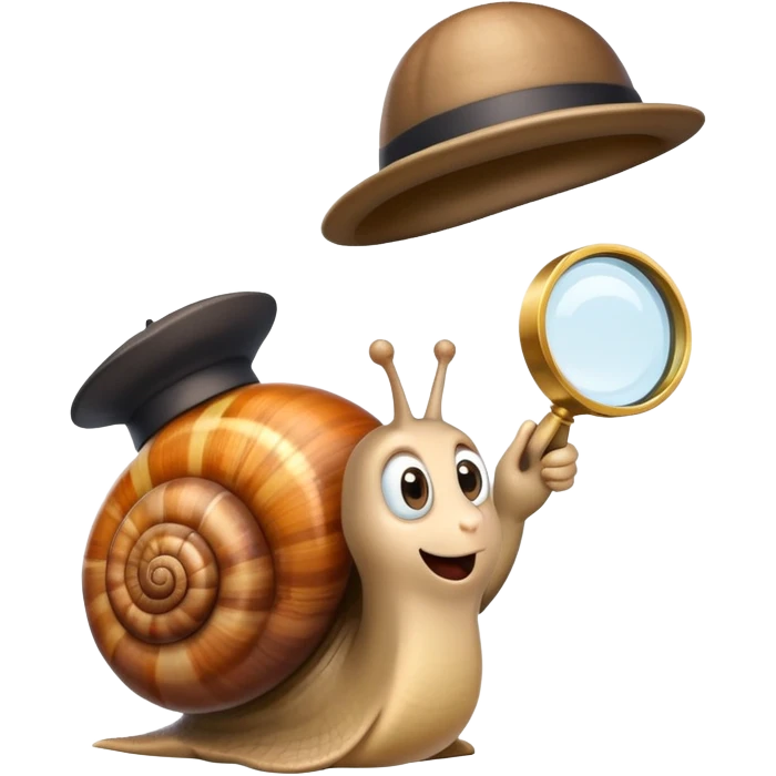 Snail directing a theatre play emoji