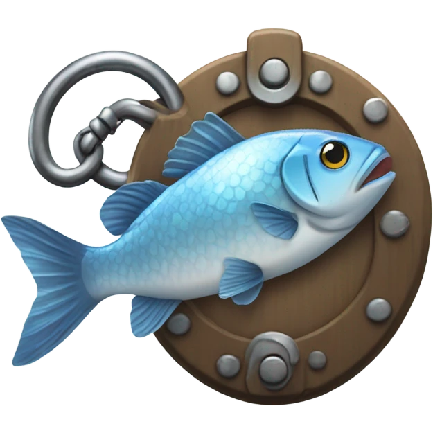 open lock with a wet fish emoji