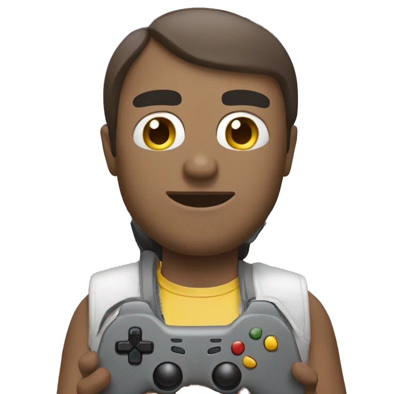 Playing video games  emoji