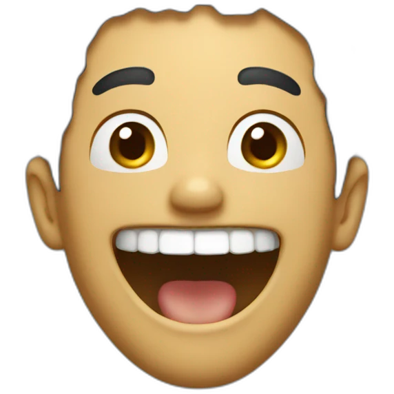 N laughing emoji