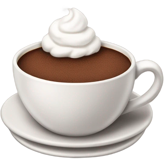 hot chocolate emoji