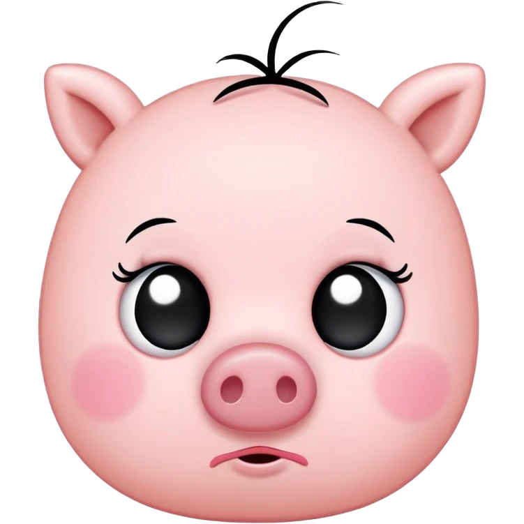 emo peppa pig emoji