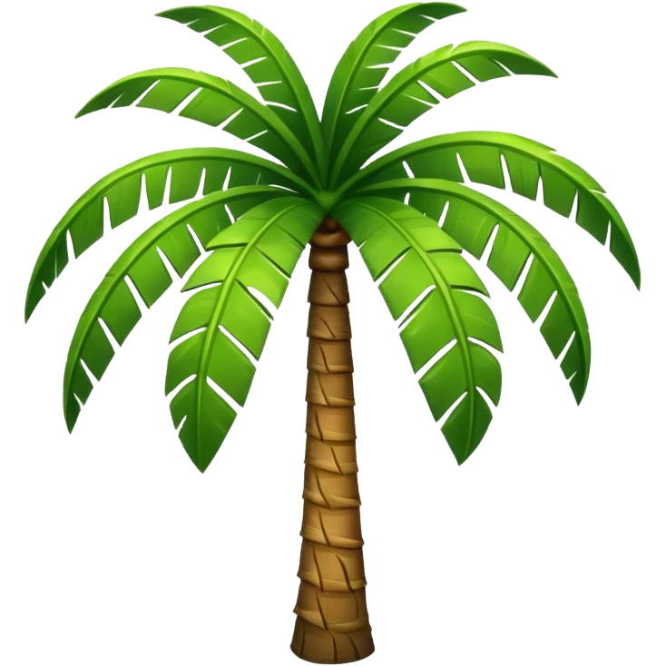 Palm tree no backgrpound emoji