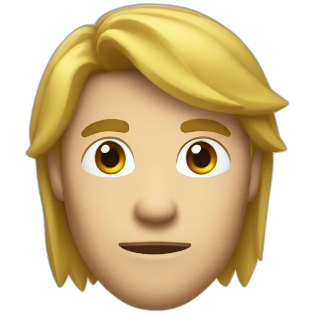 Link with the reversed head emoji