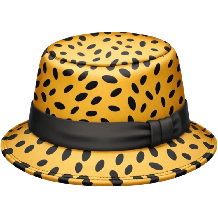 Animal print Hat emoji