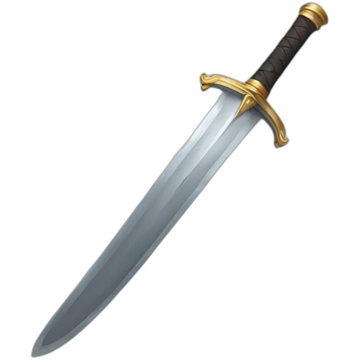 sabre sword emoji