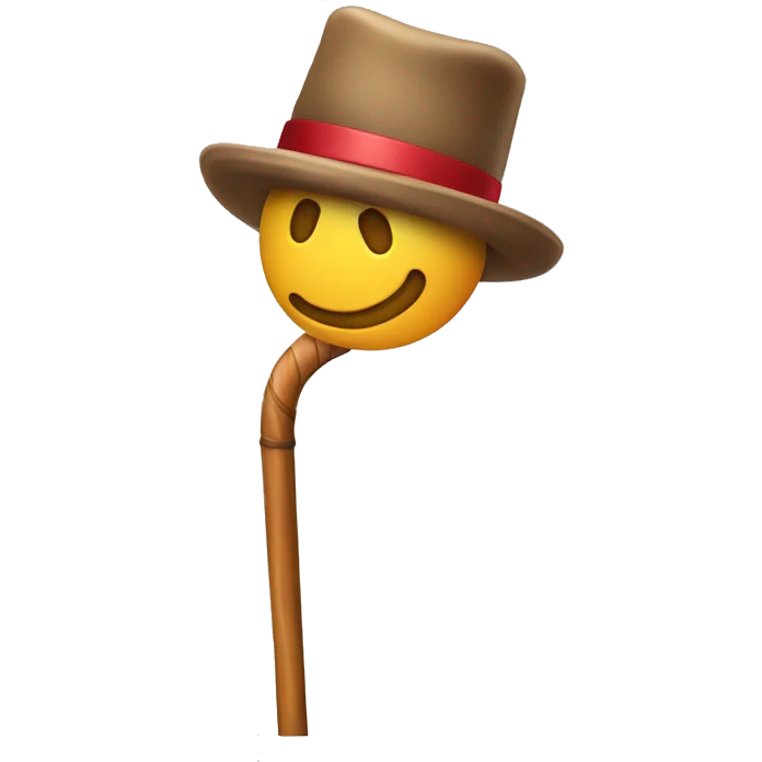 Cane con cappello natalizio emoji
