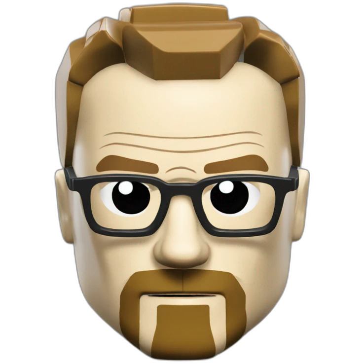 Walter white in lego emoji