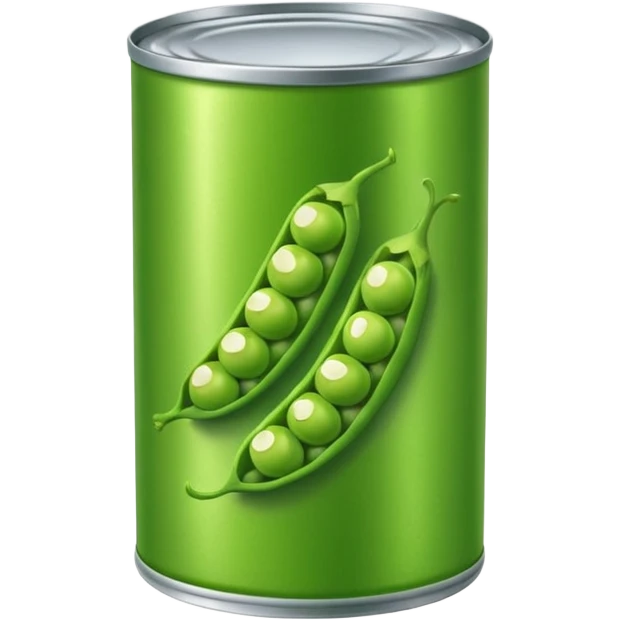 green peas can emoji