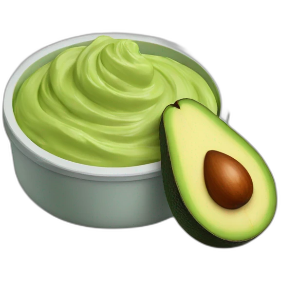 Avocado butter emoji