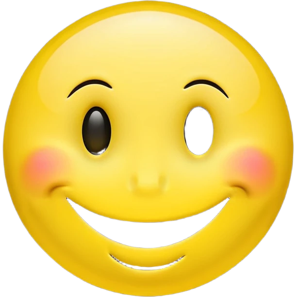 hallucinating smiley emoji