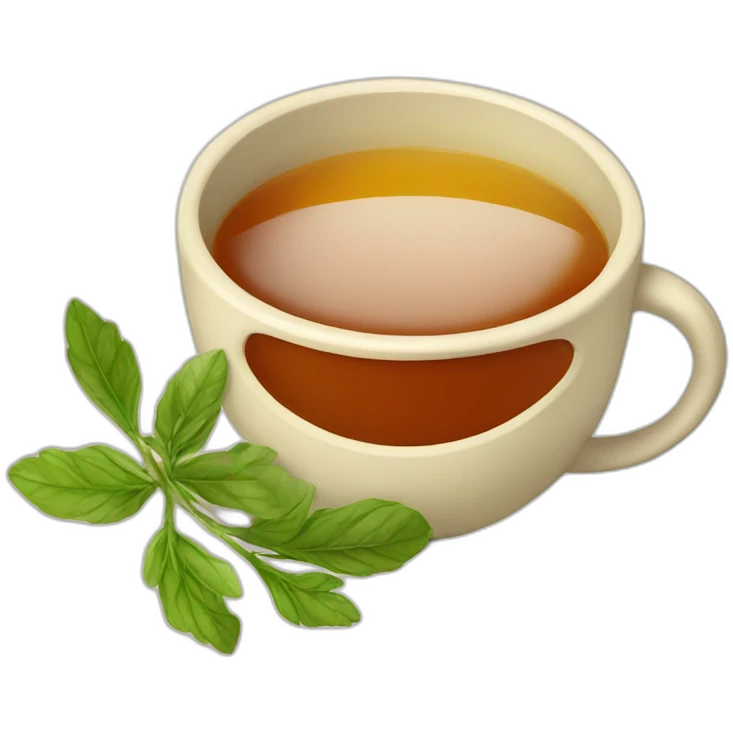 une tisane emoji