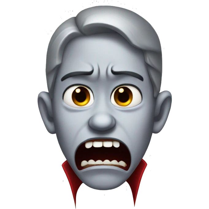 crying vampire emoji