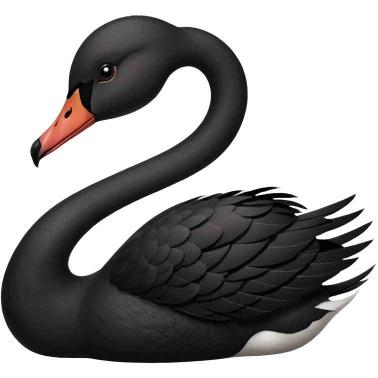 Cisne negro emoji