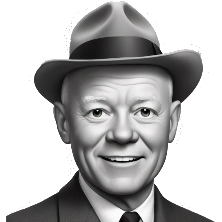 Dwight Eisenhower but homosexual emoji