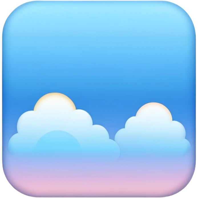 Light sky blue aesthetic  emoji