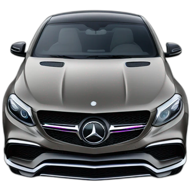 gle 63 amg coupe color in black emoji