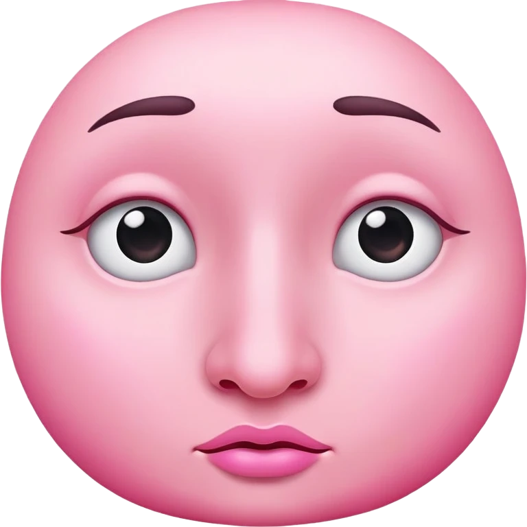 cartoon human nose emoji