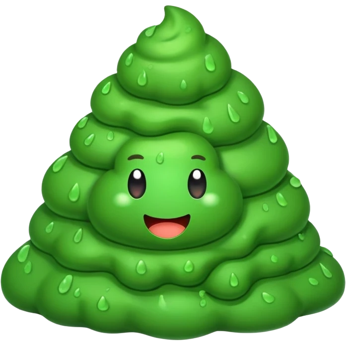 green poo emoji