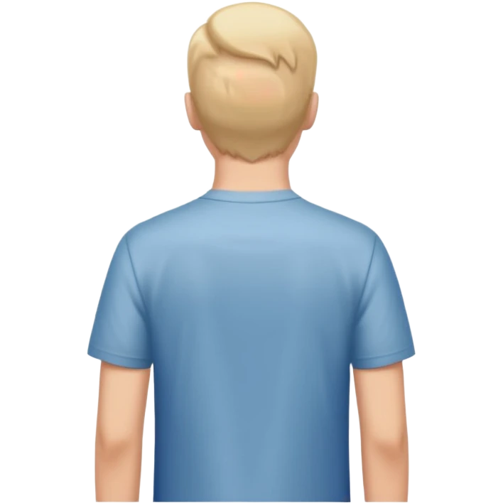 person standing view from the back emoji
