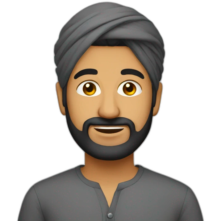 Panjabi man emoji