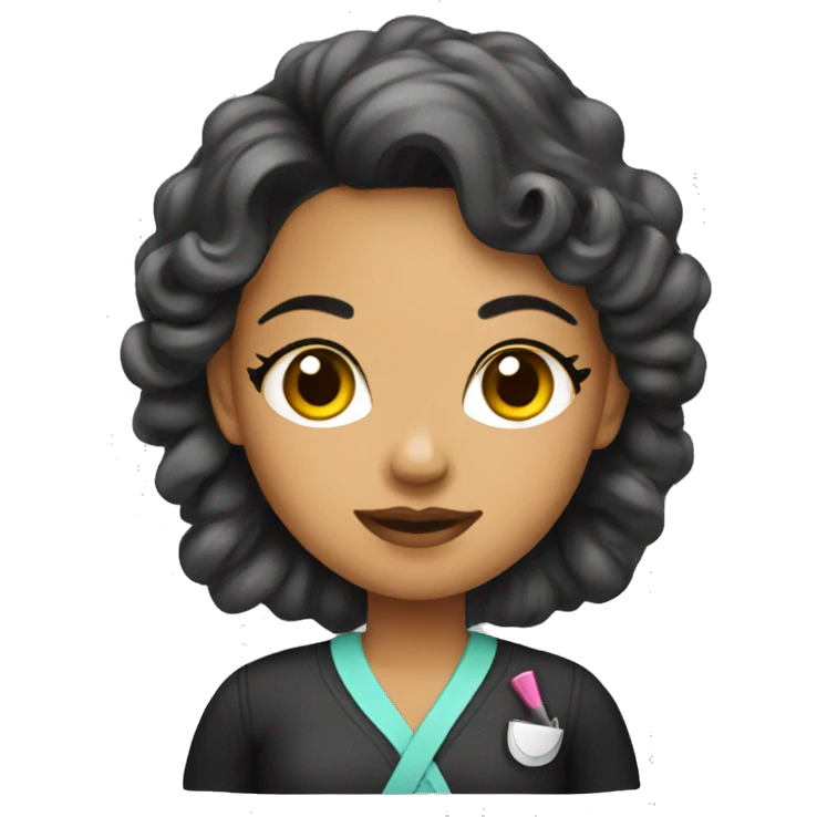girl cosmetologist emoji