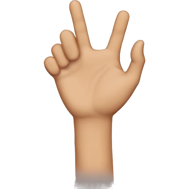 Hand kiss emoji