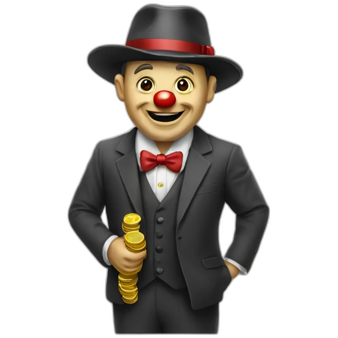 finance clown emoji