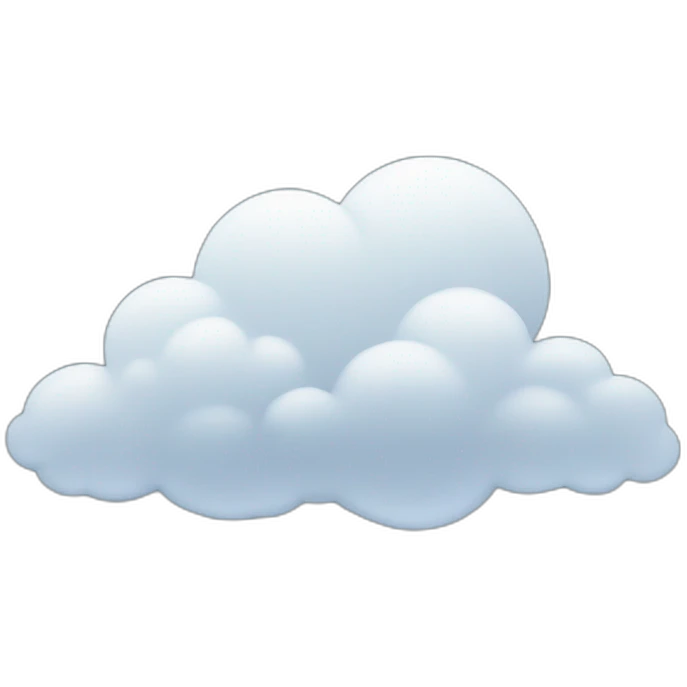 Cloudy sky emoji