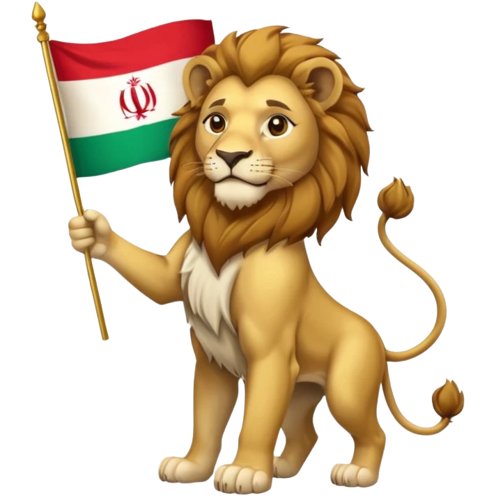 🦁🇮🇷 emoji