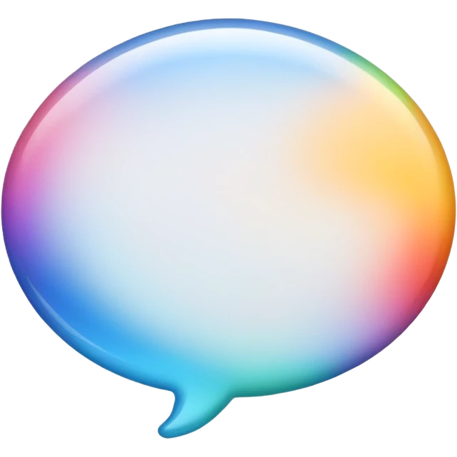 comment bubble emoji