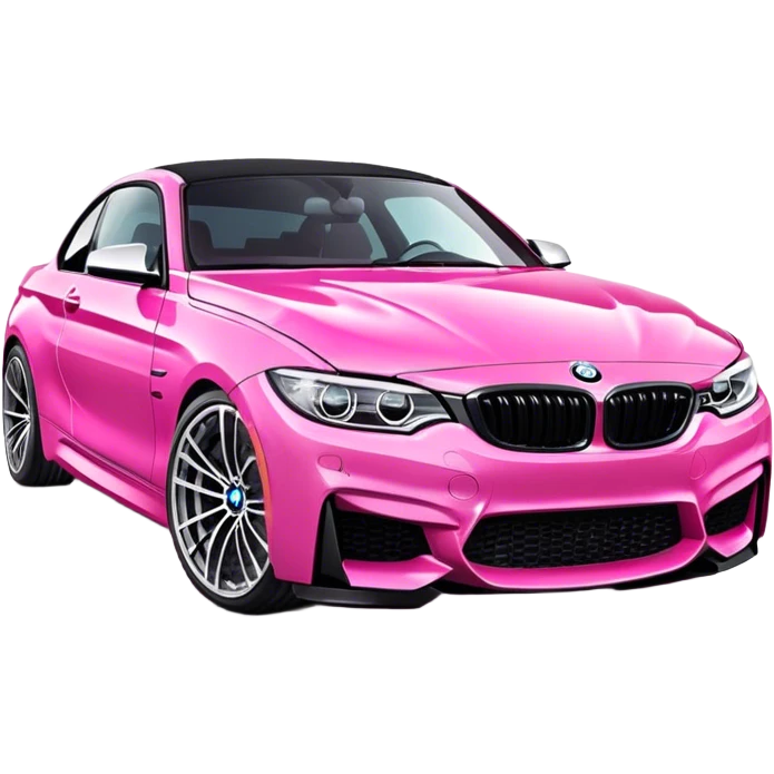 Pink bmw emoji