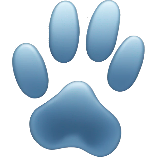 waves paw emoji