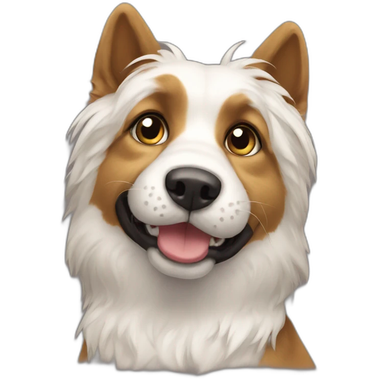 chat sur chien emoji