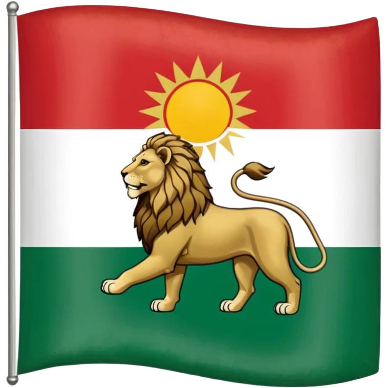 Pahlavi flag emoji