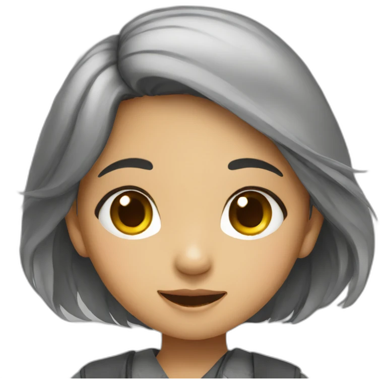 Cute indonesian girl emoji