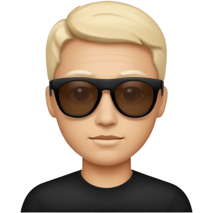 Carita con lentes oscuro emoji