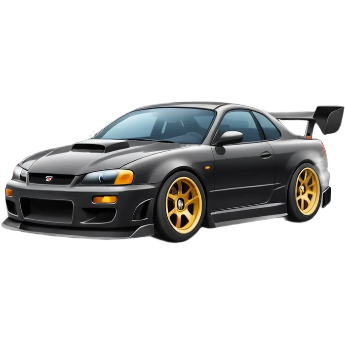 car drifitng on the road emoji