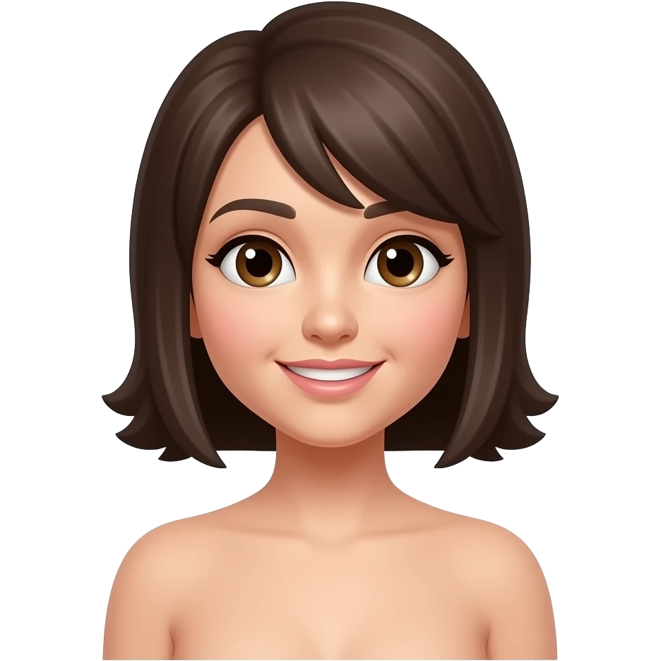 Crush you a girl girl  Naked emoji