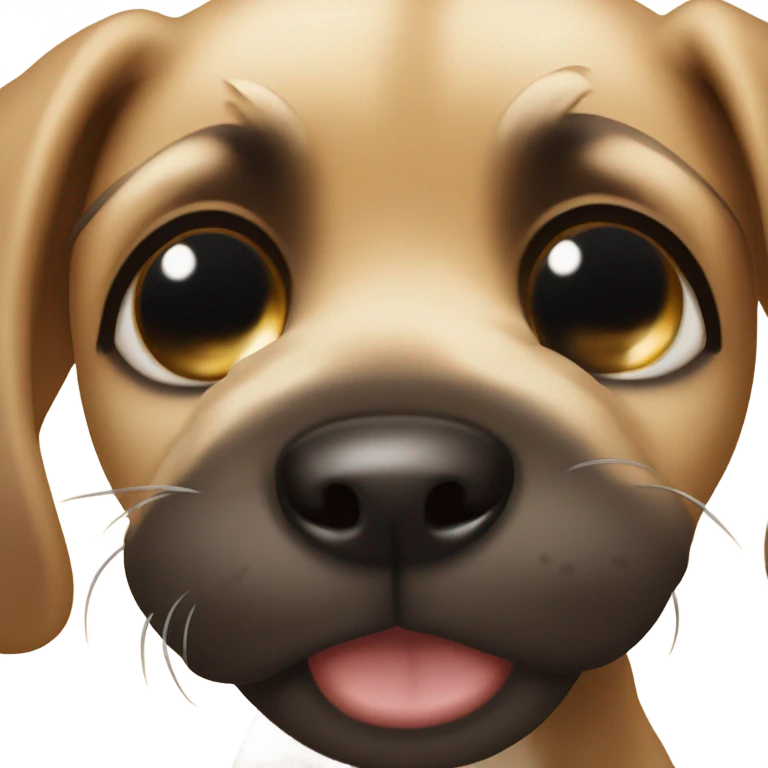 Puppy dog eyes with 2 fingers pointing toward each other emoji