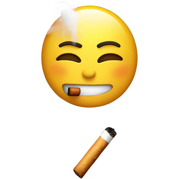 emoji smoking emoji